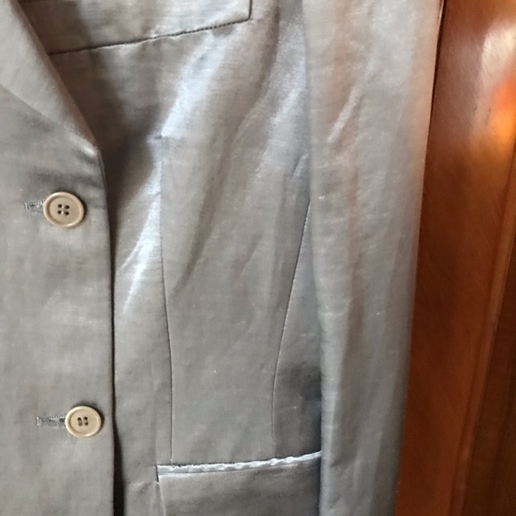 Isaac Mizrahi double breasted silk jacket boho fun. On Sale. A bargain. - Picture 2 of 5